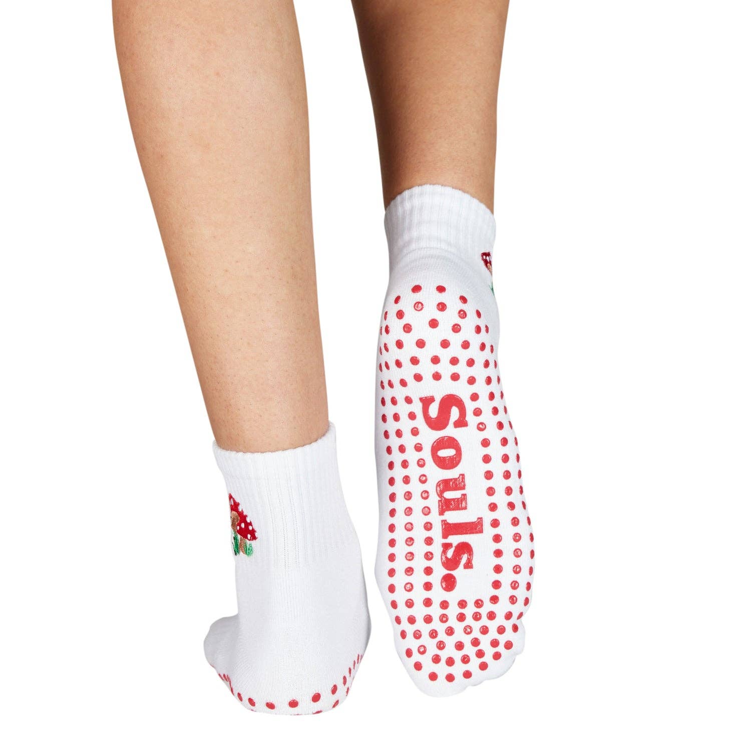 Shrooms Unisex Grip Socks